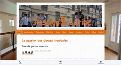 Desktop Screenshot of passionlatine.com